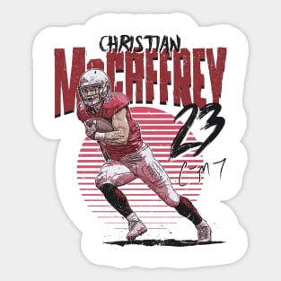 Christian McCaffrey San Francisco Rise Sticker